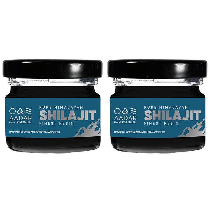 Aadar Pure Himalayan Shilajit Finset Resin (15ml Each)
combo pack of 2 Packs