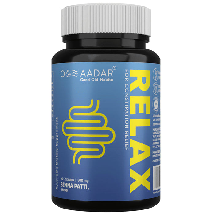 Aadar Re-Lax 500mg Capsule (60 Each)
box of 1 Bottle