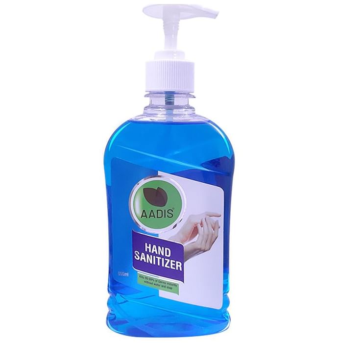 Aadis Hand Sanitizer
pump bottle of 500 ml Sanitizer