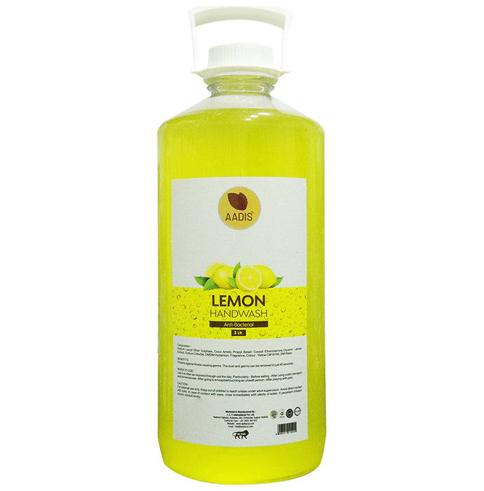 Aadis Lemon Handwash
bottle of 3 Ltr Liquid