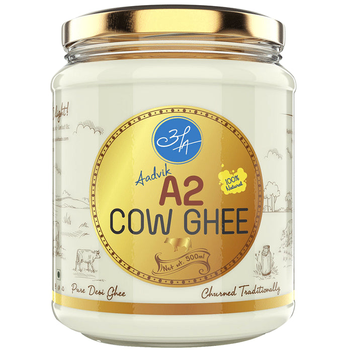 Aadvik A2 Cow Ghee
jar of 500 ml Paste