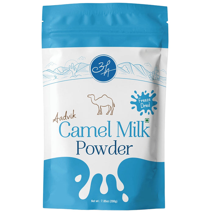 Aadvik Camel Milk Powder Freeze Dried
packet of 200 gm Powder