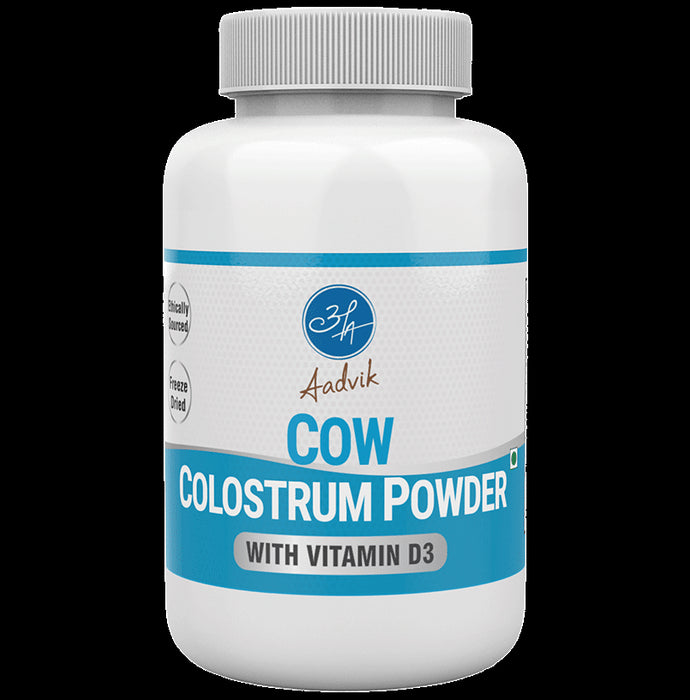 Aadvik Cow Colostrum Powder Freeze Dried
bottle of 100 gm Powder