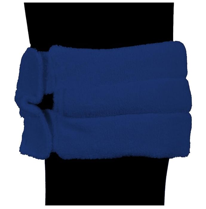 AaraamSek Microwavable Therapeutic Herbal Heating Pad for Knee Pain Navy Blue
box of 1 Unit