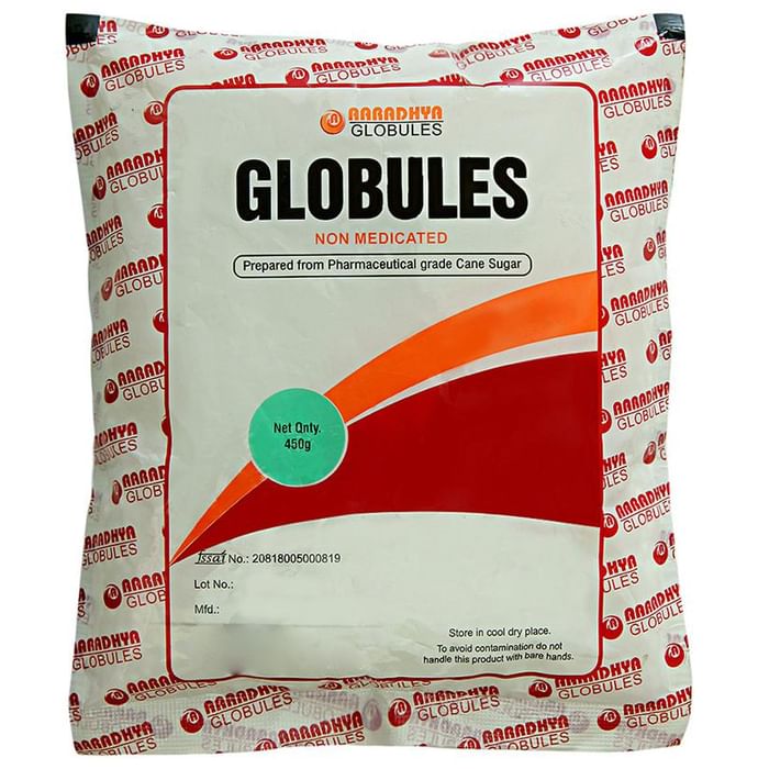 Aaradhya Sugar Globules Size 50
packet of 450 gm Globules