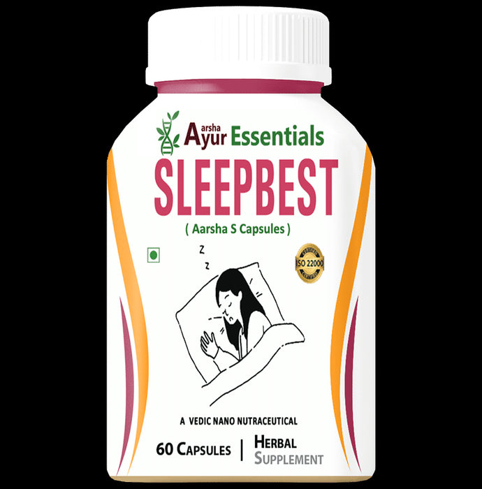 Aarsha Ayur Essentials Sleepbest Capsule
bottle of 60 capsules