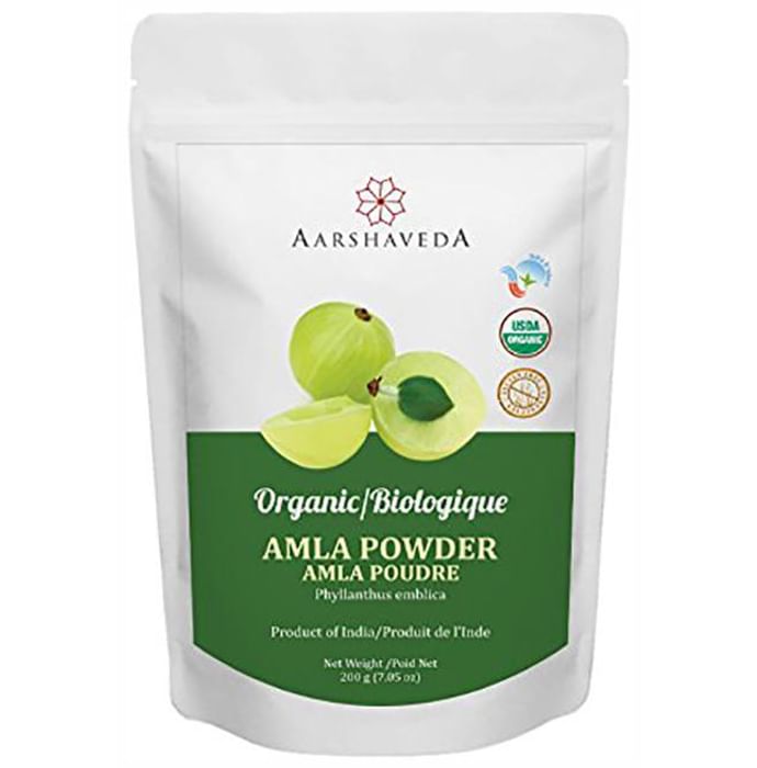 Aarshaveda Organic Amla Powder
packet of 200 gm Powder