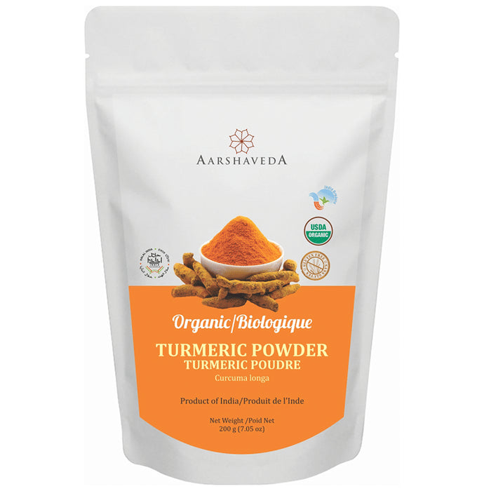 Aarshaveda Organic Turmeric Powder
packet of 200 gm Powder