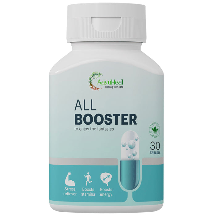 Aayuheal All Booster Tablet
bottle of 30 tablets