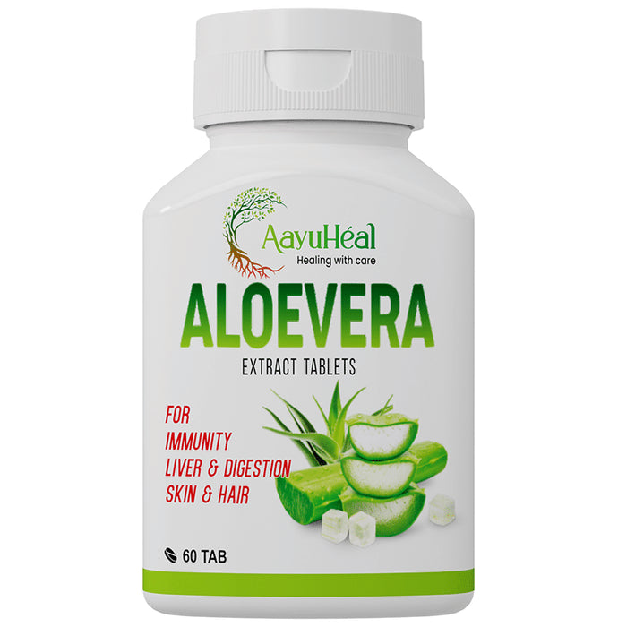 Aayuheal Alovera Extract Tablet
bottle of 60 tablets