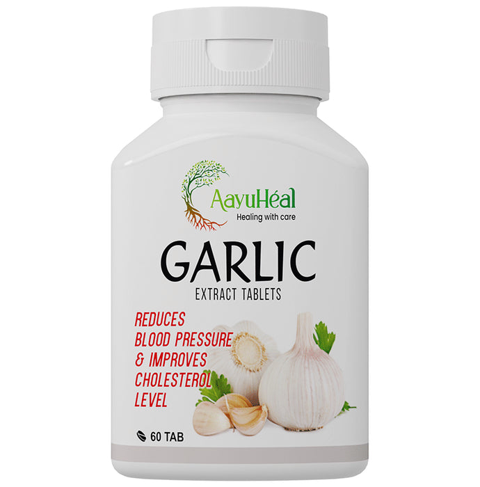 Aayuheal Garlic Extract Tablet
bottle of 60 tablets