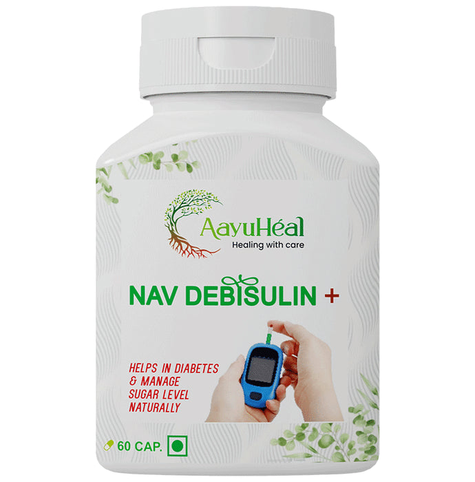 Aayuheal Nav Debisulin + Capsule
bottle of 60 capsules