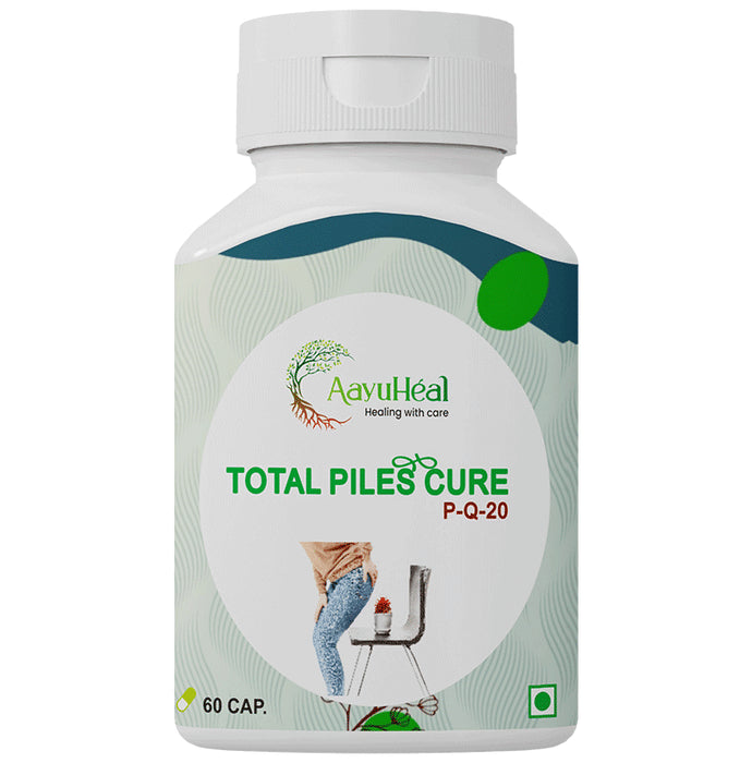Aayuheal Total Piles Cure Capsule
bottle of 60 capsules