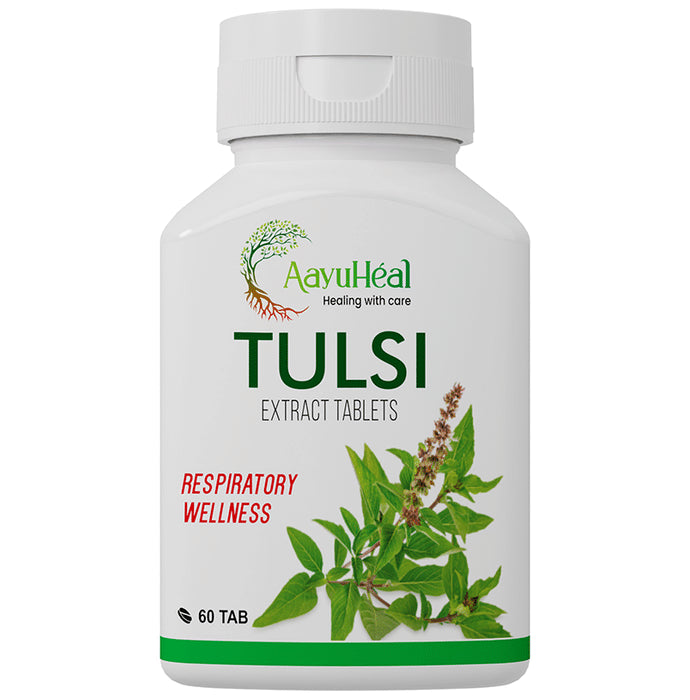 Aayuheal Tulsi Extract Tablet
bottle of 60 tablets