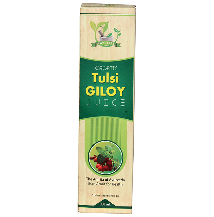 Aayulife Organic Tulsi Giloy Juice
bottle of 500 ml Juice