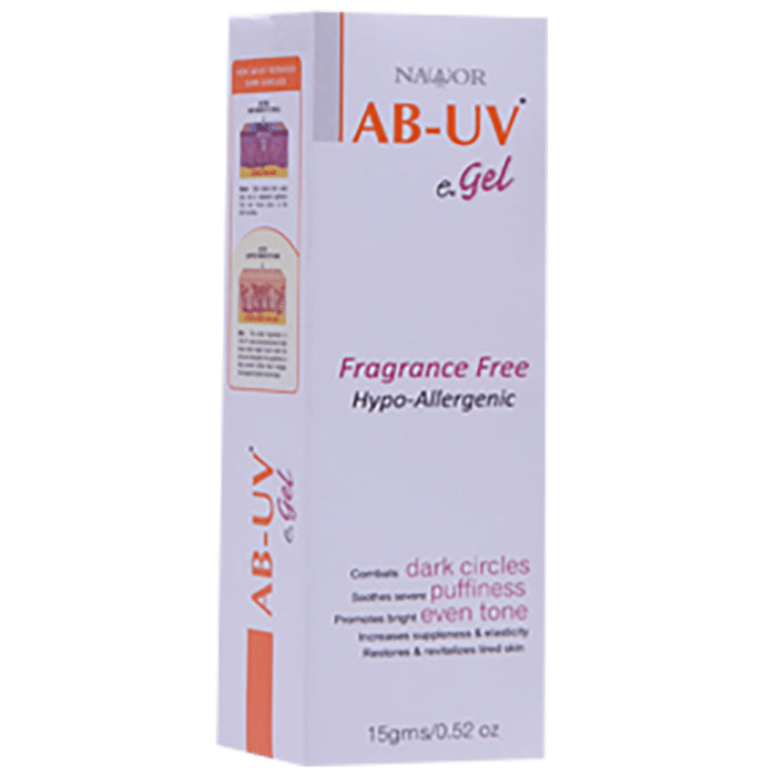 AB UV Eye Gel
tube of 15 gm Eye Gel