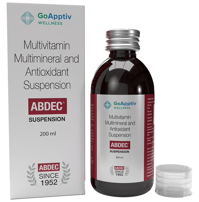 ABDEC Suspension (200ml Each)
box of 1 Bottle