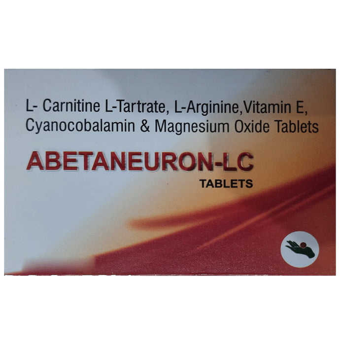 Abetaneuron-LC Tablet
strip of 10 tablets