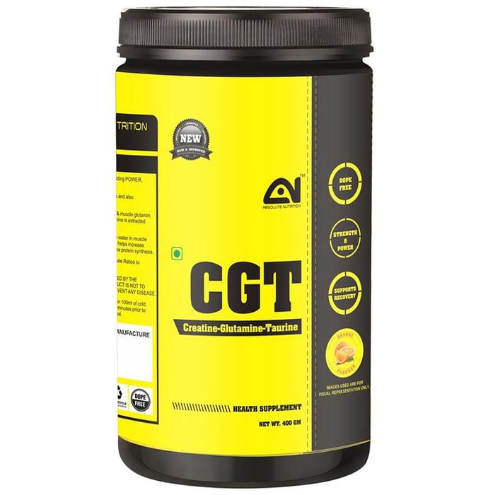 Absolute Nutrition CGT Powder Orange
jar of 400 gm Powder