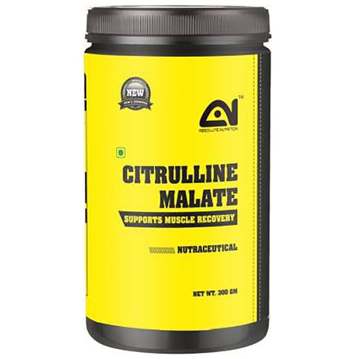 Absolute Nutrition Citrulline Malate Unflavoured
jar of 300 gm Powder