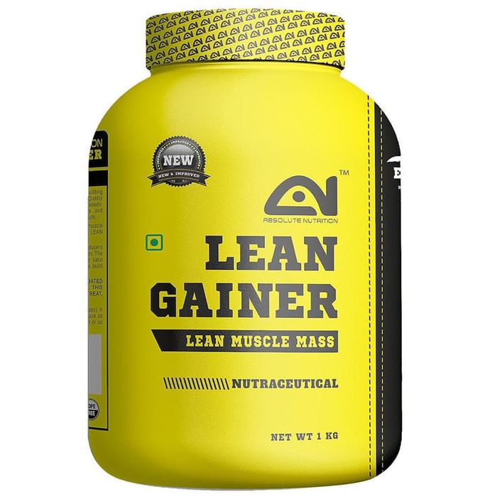 Absolute Nutrition Lean Gainer Vanilla
jar of 1 kg Powder