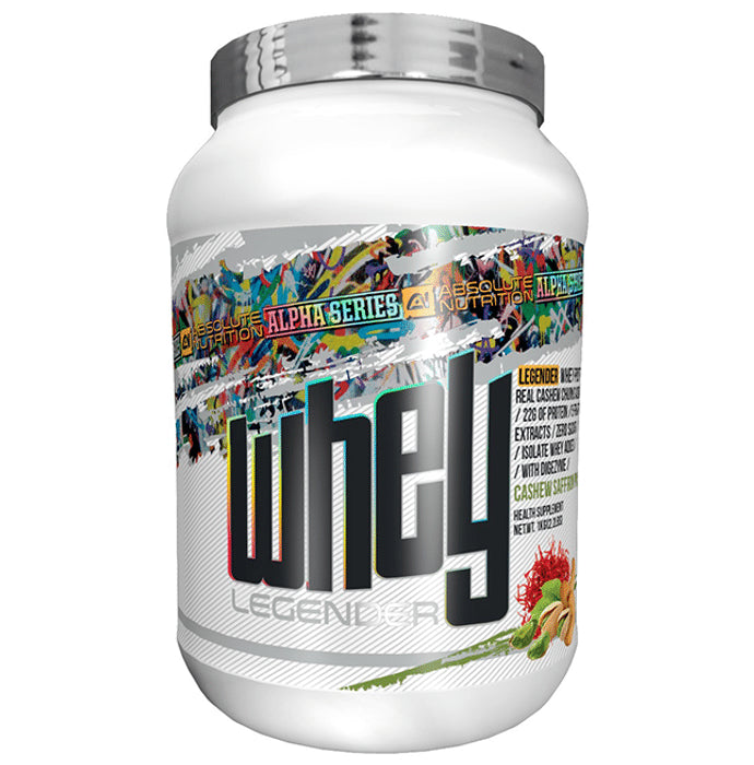Absolute Nutrition Legender Whey Protein Powder Cashew Saffron Pistachio
packet of 1 kg Powder