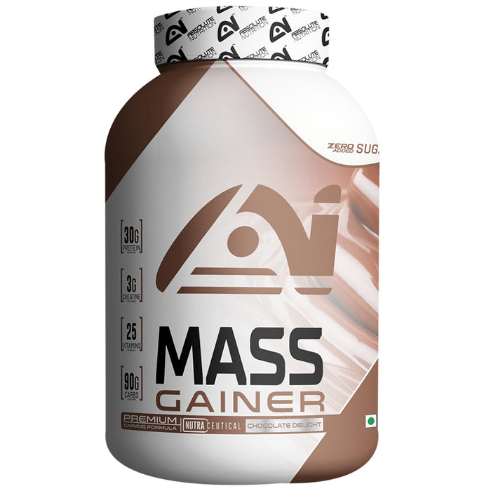 Absolute Nutrition Mass Gainer Chocolate
jar of 1 kg Powder