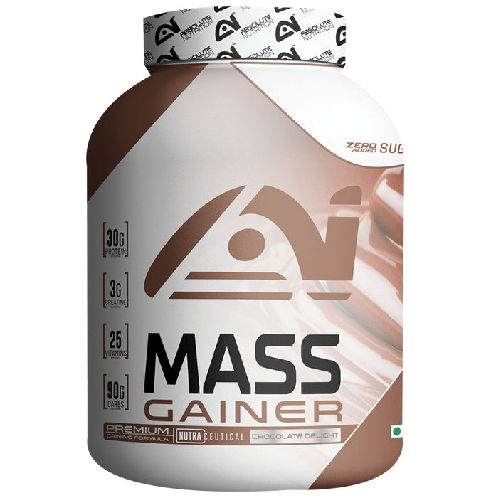 Absolute Nutrition Mass Gainer Chocolate
jar of 3 kg Powder