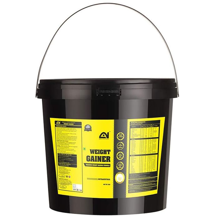 Absolute Nutrition Weight Gainer Banana
basket of 5 kg Powder