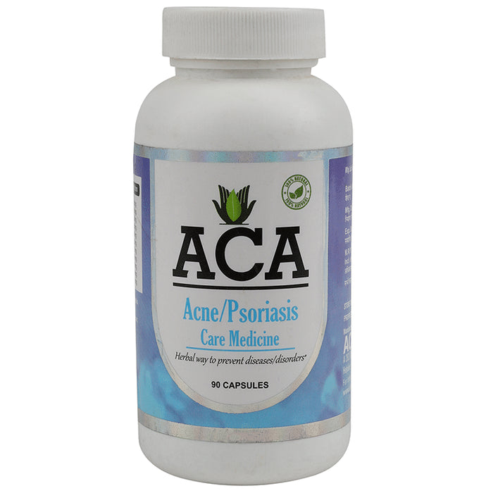ACA Acne/Psoriasis Care Medicine
bottle of 90 capsules