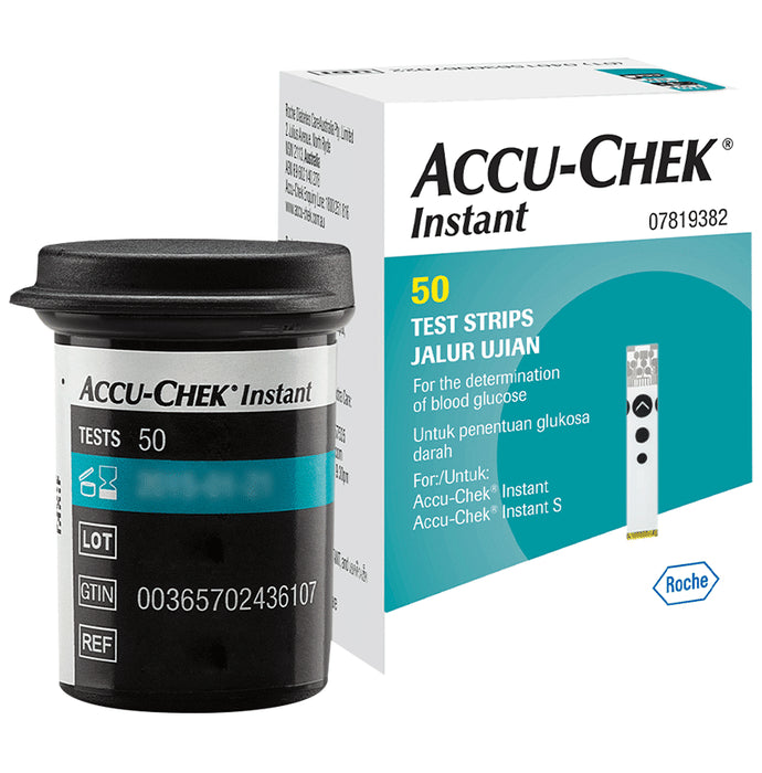 Accu-Chek Instant Test Strip ( Only Strip)
box of 50 Test Strips