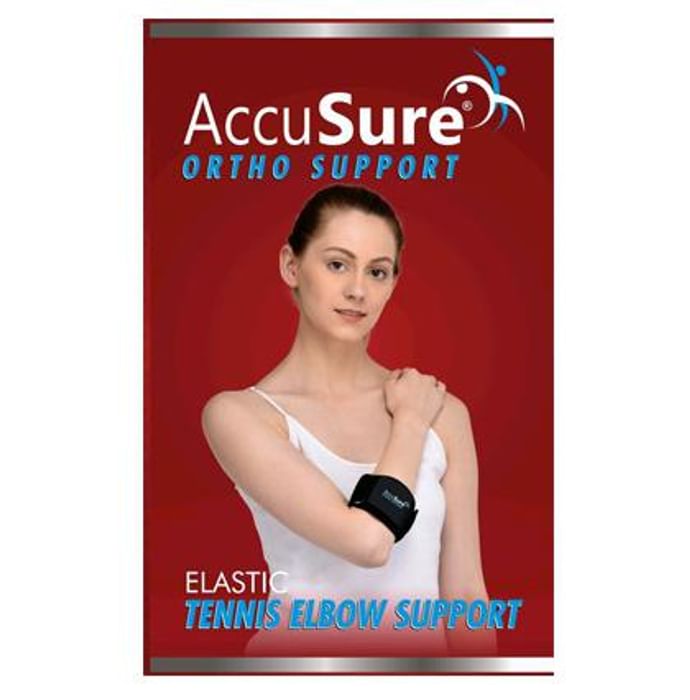 AccuSure E-3 Elastic Tennis Elbow Support
packet of 1 Unit