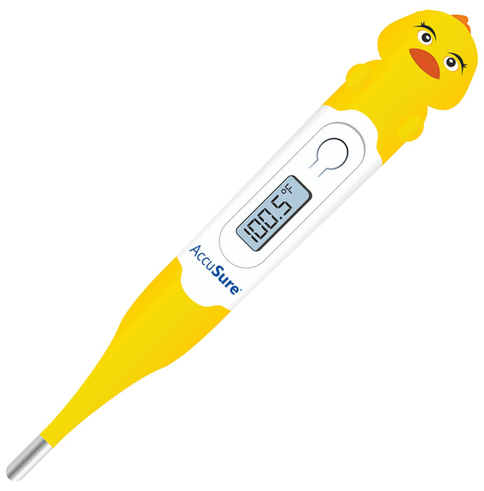 AccuSure Instant Flexible Digital Thermometer Kids Duck Design
packet of 1 Unit