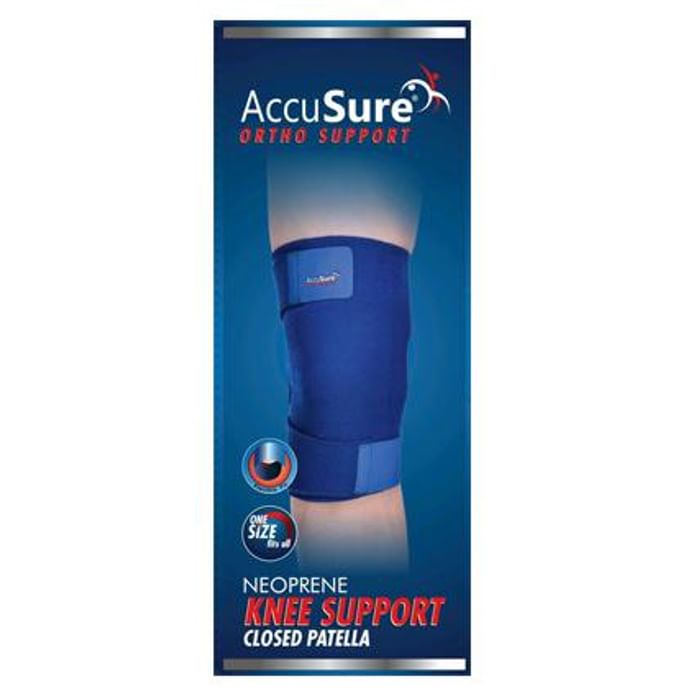 AccuSure K-2 Neoprene Knee Support Closed Pattela
packet of 1 Unit