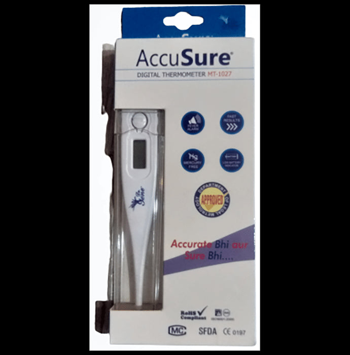 AccuSure MT 1027 Digital Thermometer
box of 1 Unit