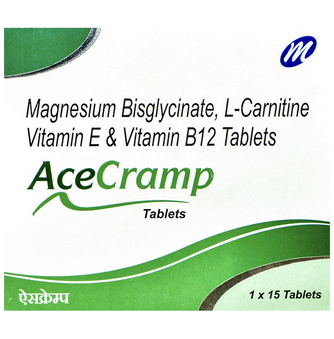 Acecramp Tablet
strip of 15 tablets