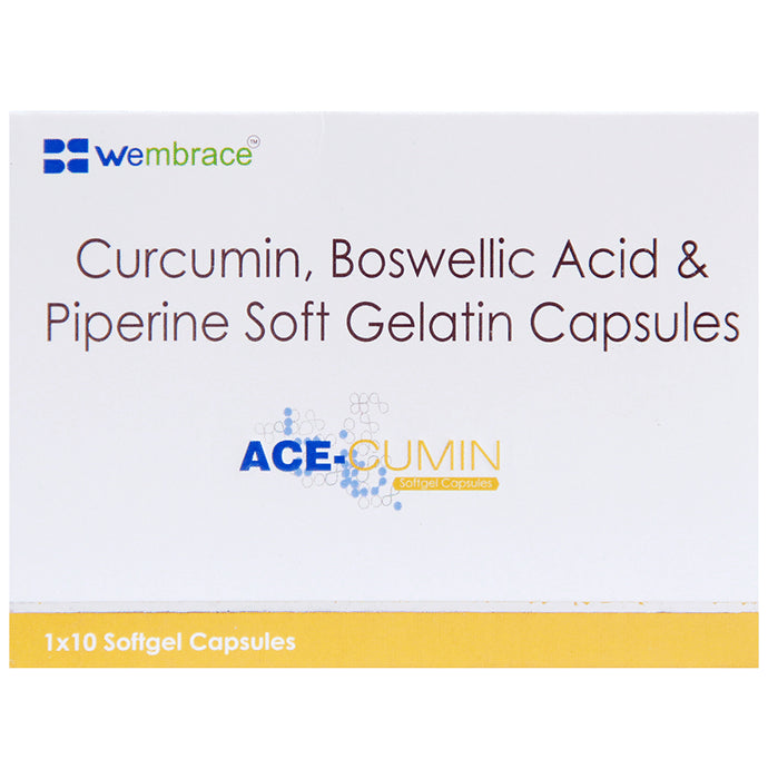 Ace-Cumin Softgel Capsule
strip of 10 soft gelatin capsules