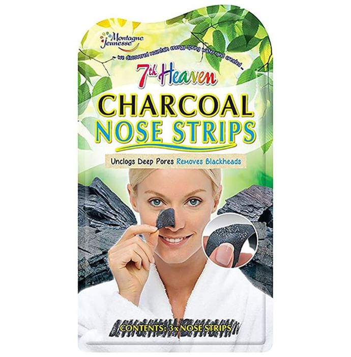 7th Heaven Charcoal Nose Strips
box of 3 Packs