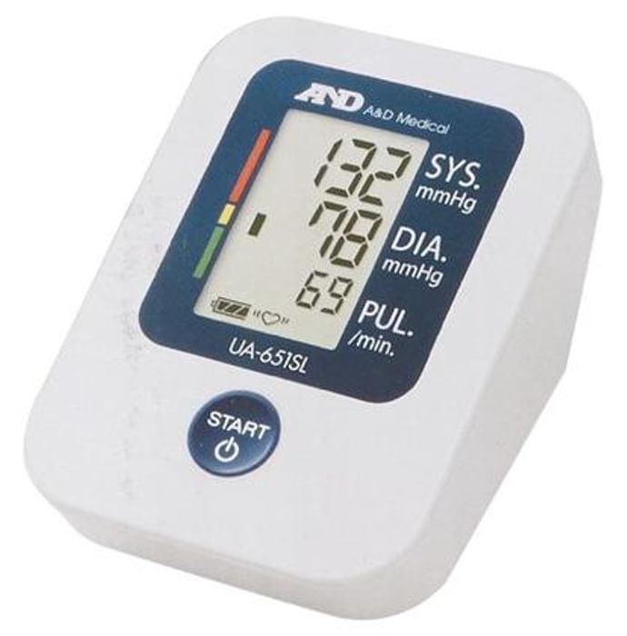 A&D UA-651SL Upper Arm BP Monitor
box of 1 Unit