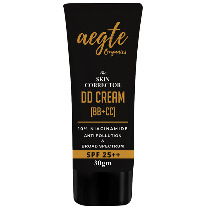 Aegte Organics The Skin Corrector DD Cream BB+CC
tube of 30 gm Cream