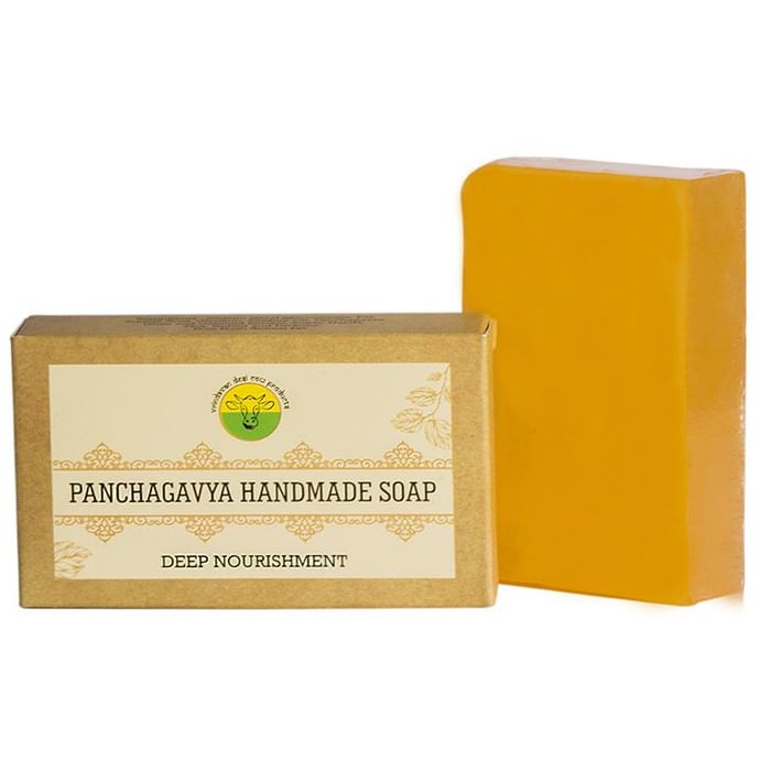 A2 Panchagavya Handmade Soap Deep Nourishment
box of 75 gm Soap