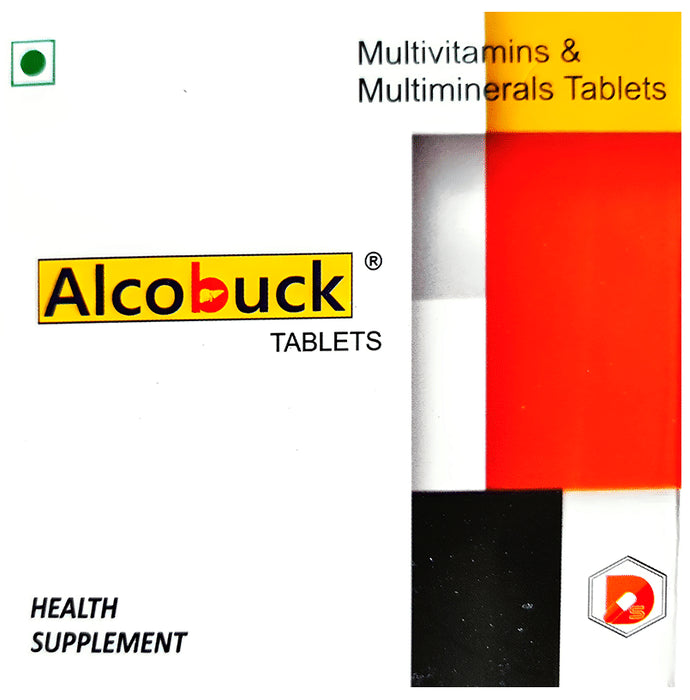 Alcobuck Tablet
strip of 15 tablets