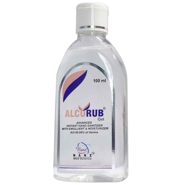 Alcorub Gel Sanitizer
bottle of 100 ml Sanitizer