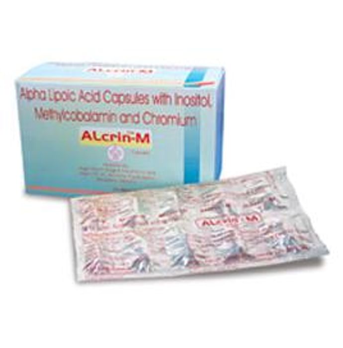 Alcrin-M Capsule
strip of 15 capsules