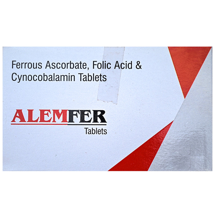 Alemfer Tablet
strip of 10 tablets