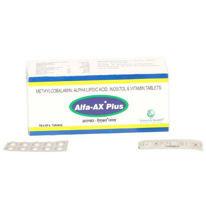Alfa AX Plus Tablet
strip of 10 tablets