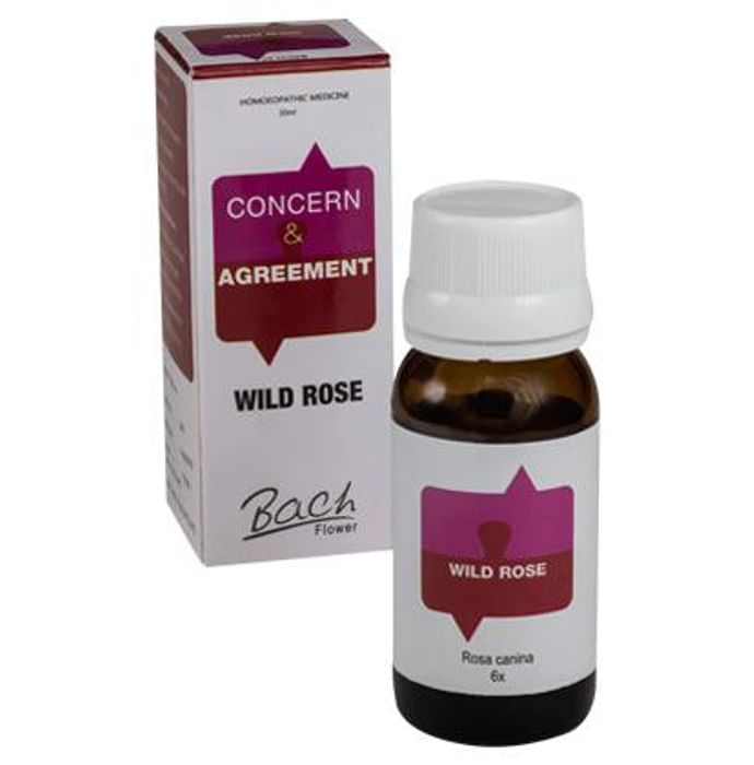 Alfa Omega Bach Flower Wild Rose 6X
bottle of 30 ml Dilution