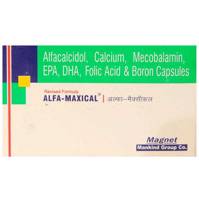 Alfamaxical Capsule
strip of 10 capsules