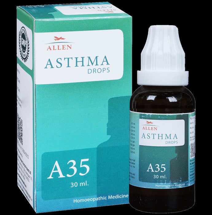 Allen A35 Asthma Drop
bottle of 30 ml Drop
