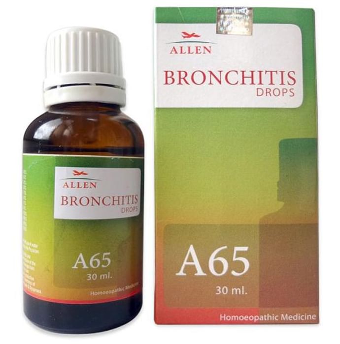Allen A65 Bronchitis Drop
bottle of 30 ml Drop